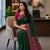 Assam Khadi Cotton Saree Green