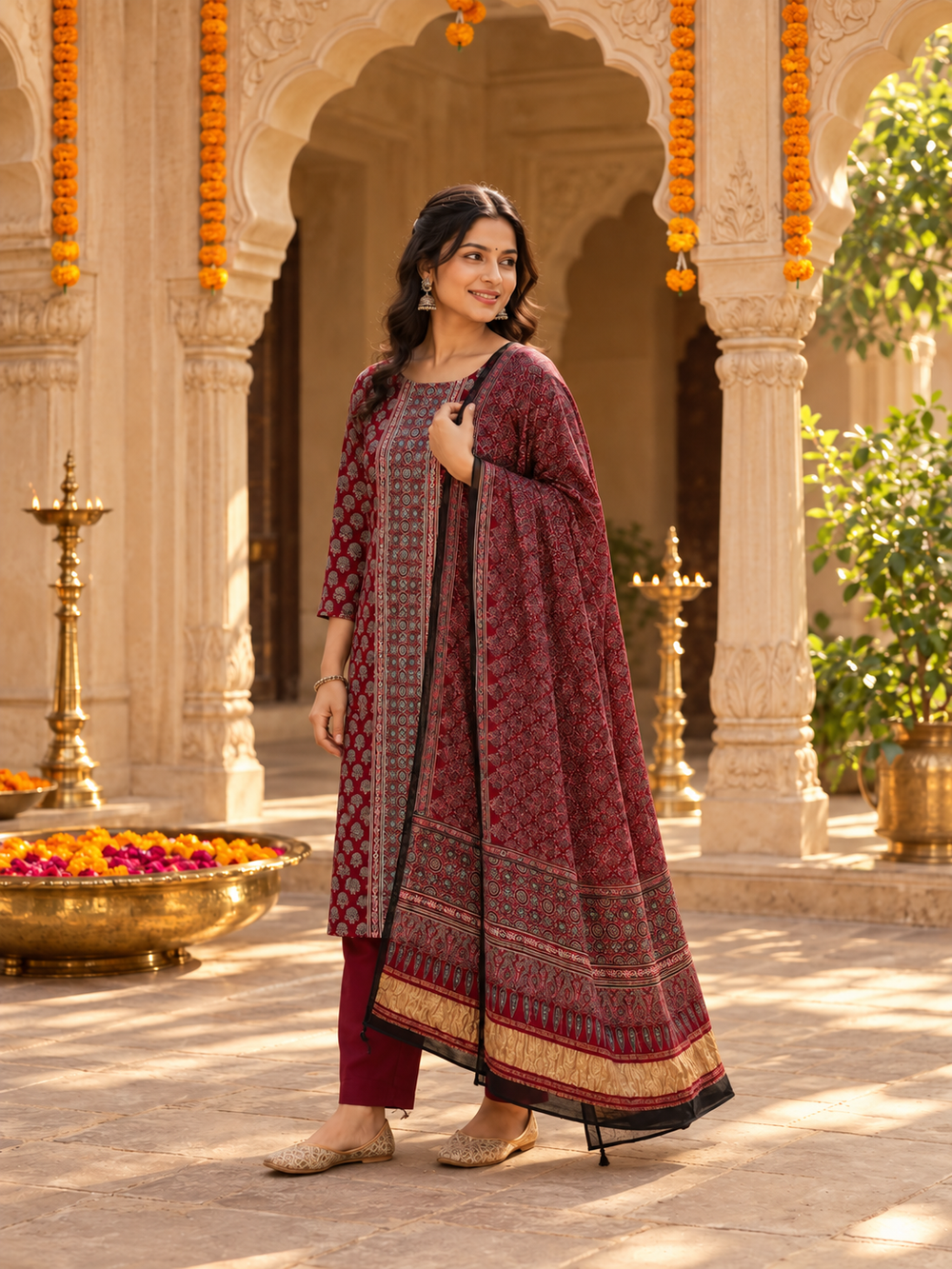 Modal Silk Dress Material
