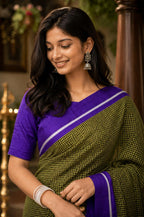 Patteds Anchu- small checks Yellow