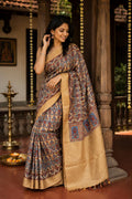 Dola Silk Saree beige