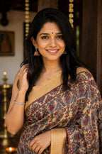 Dola Silk Saree beige
