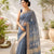 Neelvasant Linen Cotton Saree
