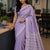 Cotton Jamdani Saree Lavender
