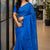 Cotton Jamdani Saree Blue