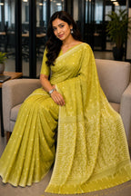 Cotton Silk Jamdani Saree