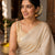 Linen Tissue Saree Ivory