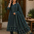 Modal Silk two piece dress material set- Indigo