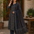 premium Modal Silk two piece dress material set- Indigo