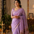 Silk Linen Jamdani Saree-Paithani Inspired