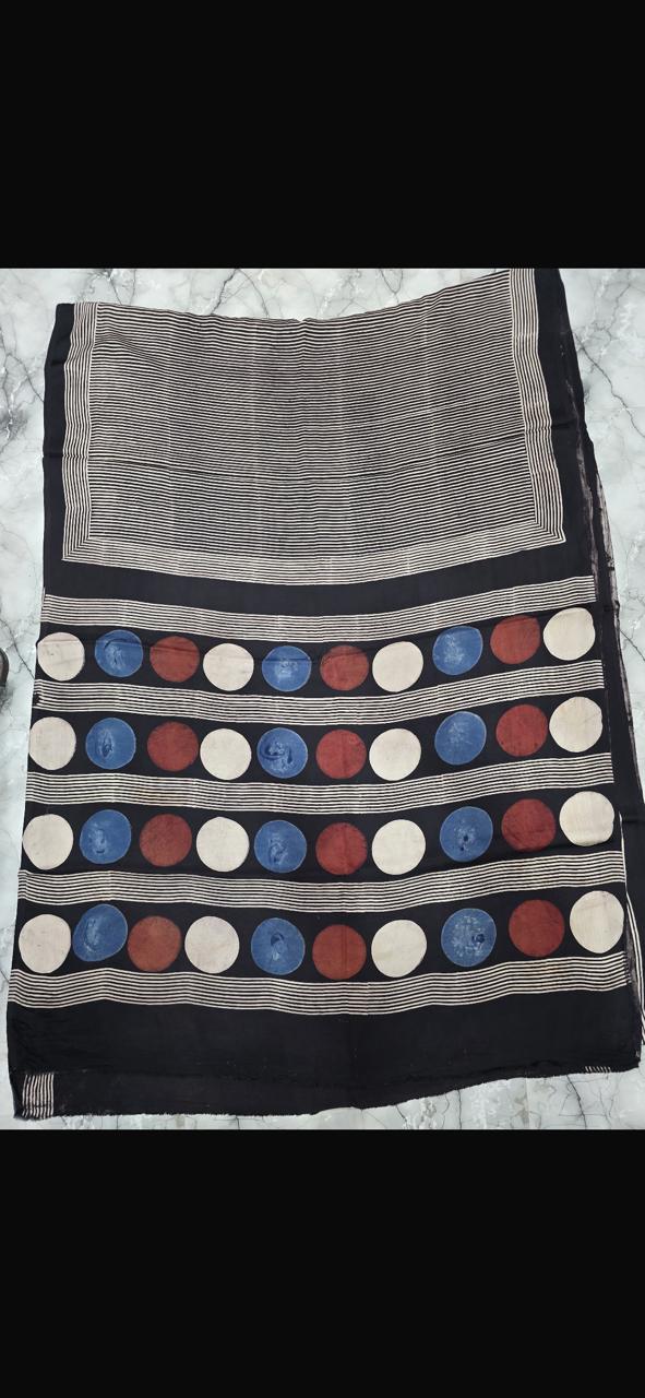 Modal Silk Saree with stripes