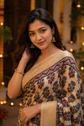 Premium Dola Silk Saree With MirrorWork