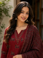 Premium 2 Piece Modal Silk Suit Set